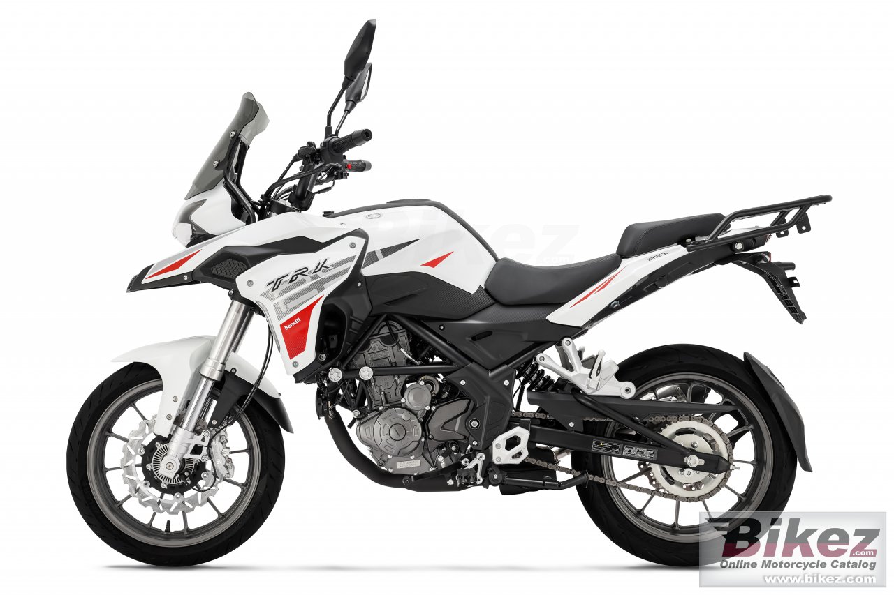 Paraserbatoio RESINA 3D BENELLI TRK 502 X Line Style FM-673 WHITE
